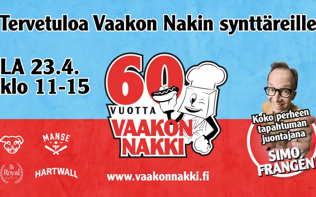 Vaakon Nakin 60-vuotissynttärit